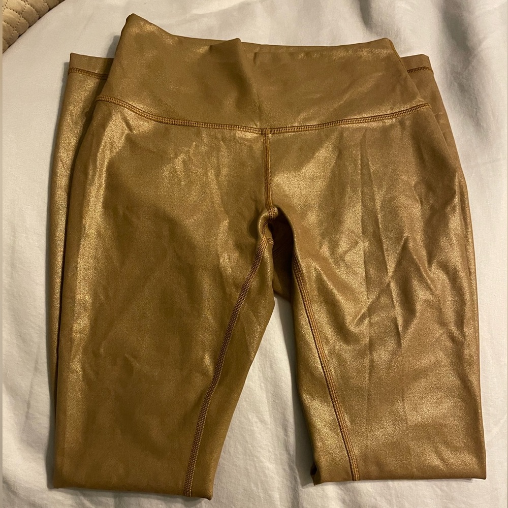lululemon athletica Gold Leggings